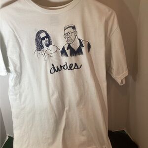 Big Lebowski Movie “Dudes “ T-shirt Size Medium